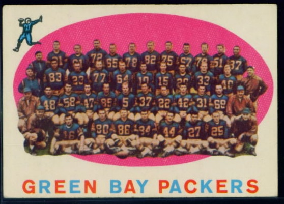 46 Packers Team Card